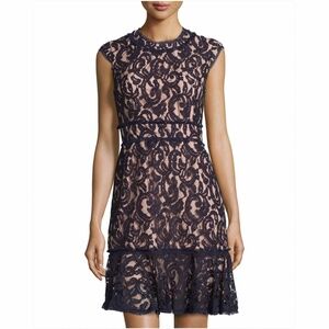 Nanette Lepore Lace Sheath Dress (EUC)
